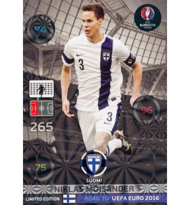 ROAD TO EURO 2016 Limited Edition Niklas Moisander (Suomi)